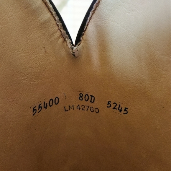 Vintage Tan Leather Cowboy Boots - Picture 12 of 12